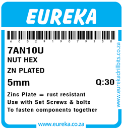 7AN10 - Hex Nut -7AN10_Label_T
